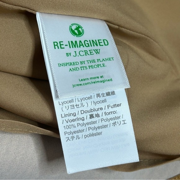 NWT J. Crew A-line Gramercy Twill Square Neck Dress - Picture 13 of 16